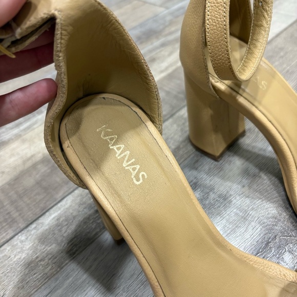 Kaanas Soho Velvet Braided Heels - Picture 3 of 5